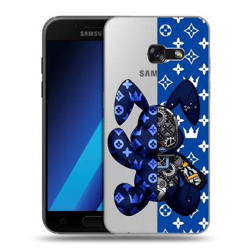 Силиконовый чехол на Samsung Galaxy A7 (2017) с принтом Луи робот Силиконовый чехол на Samsung Galaxy A7 (2017) с принтом Луи робот