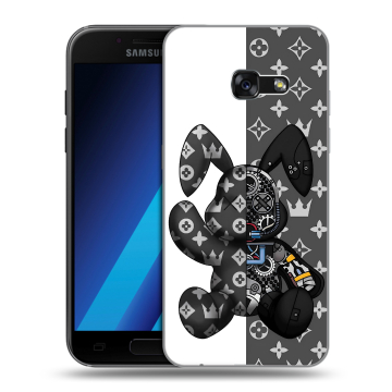 Силиконовый чехол на Samsung Galaxy A7 (2017) с принтом Луи робот Силиконовый чехол на Samsung Galaxy A7 (2017) с принтом Луи робот