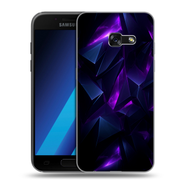 Силиконовый чехол на Samsung Galaxy A7 (2017) с принтом Абстракиция