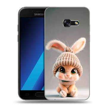 Силиконовый чехол на Samsung Galaxy A7 (2017) с принтом Кролик