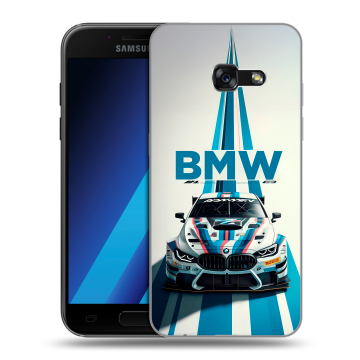 Силиконовый чехол на Samsung Galaxy A7 (2017) с принтом БМВ BMW Силиконовый чехол на Samsung Galaxy A7 (2017) с принтом БМВ BMW