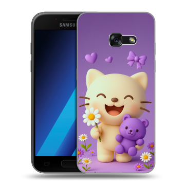Силиконовый чехол на Samsung Galaxy A7 (2017) с принтом для девочек Силиконовый чехол на Samsung Galaxy A7 (2017) с принтом для девочек