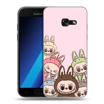 Силиконовый чехол на Samsung Galaxy A7 (2017) с принтом Лабубу Силиконовый чехол на Samsung Galaxy A7 (2017) с принтом Лабубу
