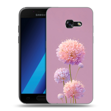 Силиконовый чехол на Samsung Galaxy A7 (2017) с принтом Цветы Силиконовый чехол на Samsung Galaxy A7 (2017) с принтом Цветы