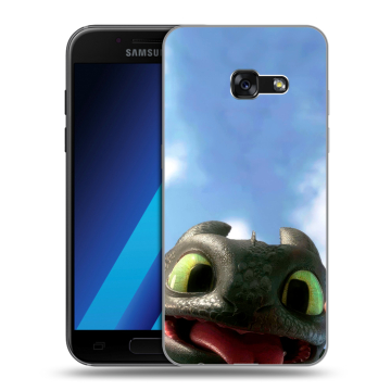 Силиконовый чехол на Samsung Galaxy A7 (2017) с принтом Как приручить дракона Силиконовый чехол на Samsung Galaxy A7 (2017) с принтом Как приручить дракона