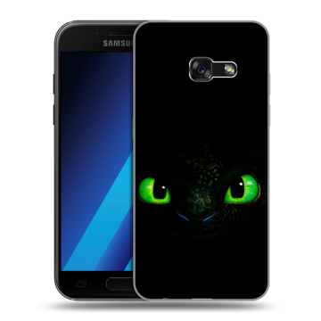 Силиконовый чехол на Samsung Galaxy A7 (2017) с принтом Как приручить дракона Силиконовый чехол на Samsung Galaxy A7 (2017) с принтом Как приручить дракона