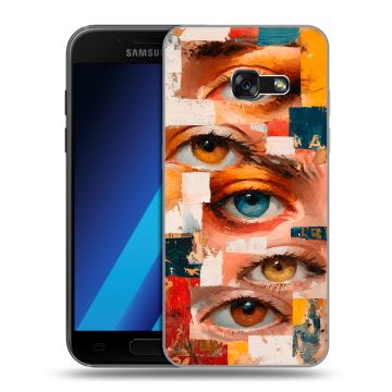 Силиконовый чехол на Samsung Galaxy A7 (2017) с принтом Модный принт Силиконовый чехол на Samsung Galaxy A7 (2017) с принтом Модный принт