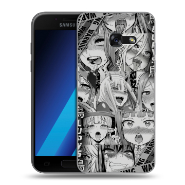 Силиконовый чехол на Samsung Galaxy A7 (2017) с принтом Ahegao Ахегао Аниме Силиконовый чехол на Samsung Galaxy A7 (2017) с принтом Ahegao Ахегао Аниме
