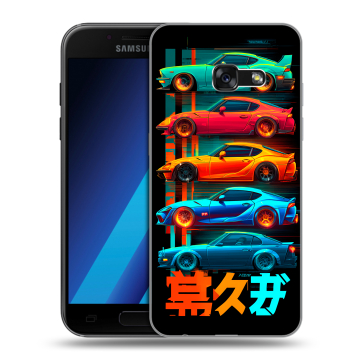 Силиконовый чехол на Samsung Galaxy A7 (2017) с принтом машины тачки Силиконовый чехол на Samsung Galaxy A7 (2017) с принтом машины тачки