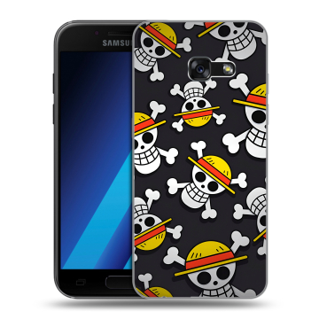 Силиконовый чехол на Samsung Galaxy A7 (2017) с принтом One Piece Ван Пис Силиконовый чехол на Samsung Galaxy A7 (2017) с принтом One Piece Ван Пис