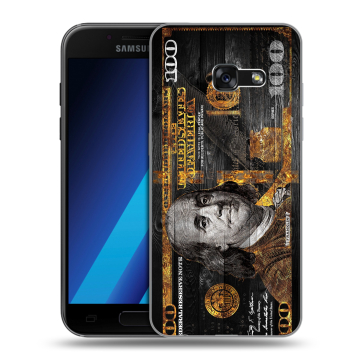 Силиконовый чехол на Samsung Galaxy A7 (2017) с принтом Доллар деньги Силиконовый чехол на Samsung Galaxy A7 (2017) с принтом Доллар деньги