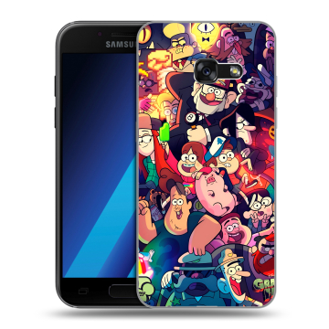 Силиконовый чехол на Samsung Galaxy A7 (2017) с принтом Gravity Falls Гравити Фолз Силиконовый чехол на Samsung Galaxy A7 (2017) с принтом Gravity Falls Гравити Фолз