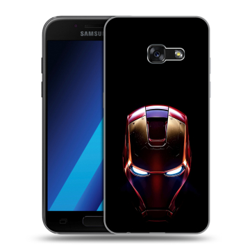 Силиконовый чехол на Samsung Galaxy A7 (2017) с принтом IronMan Железный человек Силиконовый чехол на Samsung Galaxy A7 (2017) с принтом IronMan Железный человек