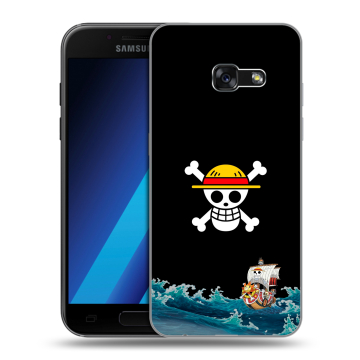 Силиконовый чехол на Samsung Galaxy A7 (2017) с принтом One Piece Ван Пис Силиконовый чехол на Samsung Galaxy A7 (2017) с принтом One Piece Ван Пис