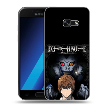Силиконовый чехол на Samsung Galaxy A7 (2017) с принтом Death note Тетрадь смерти Силиконовый чехол на Samsung Galaxy A7 (2017) с принтом Death note Тетрадь смерти