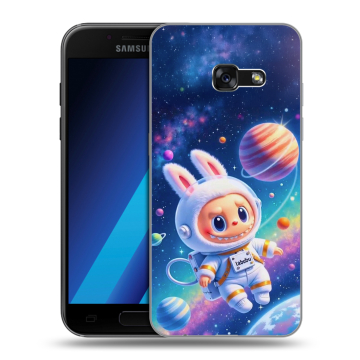 Силиконовый чехол на Samsung Galaxy A7 (2017) с принтом Labubu Лабубу Силиконовый чехол на Samsung Galaxy A7 (2017) с принтом Labubu Лабубу