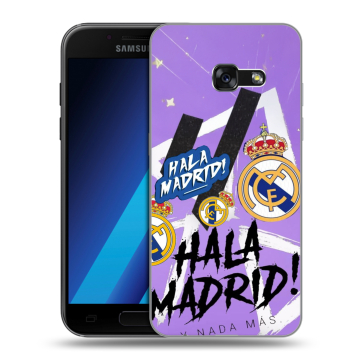 Силиконовый чехол на Samsung Galaxy A7 (2017) с принтом Real Madrid Реал Мадрид Силиконовый чехол на Samsung Galaxy A7 (2017) с принтом Real Madrid Реал Мадрид