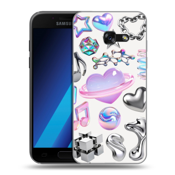 Силиконовый чехол на Samsung Galaxy A7 (2017) с принтом Y2K Силиконовый чехол на Samsung Galaxy A7 (2017) с принтом Y2K