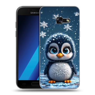 Силиконовый чехол на Samsung Galaxy A7 (2017) с принтом Новый год Силиконовый чехол на Samsung Galaxy A7 (2017) с принтом Новый год