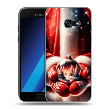 Силиконовый чехол на Samsung Galaxy A7 (2017) с принтом Новый год Силиконовый чехол на Samsung Galaxy A7 (2017) с принтом Новый год