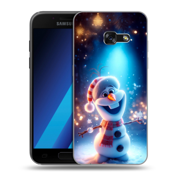 Силиконовый чехол на Samsung Galaxy A7 (2017) с принтом Новый год Силиконовый чехол на Samsung Galaxy A7 (2017) с принтом Новый год