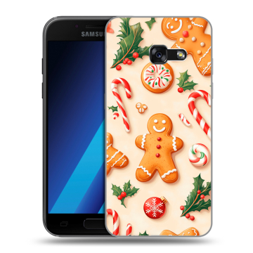 Силиконовый чехол на Samsung Galaxy A7 (2017) с принтом Новый год Силиконовый чехол на Samsung Galaxy A7 (2017) с принтом Новый год
