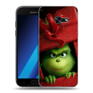 Силиконовый чехол на Samsung Galaxy A7 (2017) с принтом Новый год Силиконовый чехол на Samsung Galaxy A7 (2017) с принтом Новый год