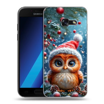 Силиконовый чехол на Samsung Galaxy A7 (2017) с принтом Новый год Силиконовый чехол на Samsung Galaxy A7 (2017) с принтом Новый год