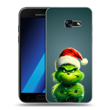 Силиконовый чехол на Samsung Galaxy A7 (2017) с принтом Новый год Силиконовый чехол на Samsung Galaxy A7 (2017) с принтом Новый год