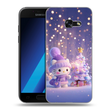 Силиконовый чехол на Samsung Galaxy A7 (2017) с принтом Новый год Силиконовый чехол на Samsung Galaxy A7 (2017) с принтом Новый год