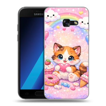 Силиконовый чехол на Samsung Galaxy A7 (2017) с принтом для девочек Силиконовый чехол на Samsung Galaxy A7 (2017) с принтом для девочек