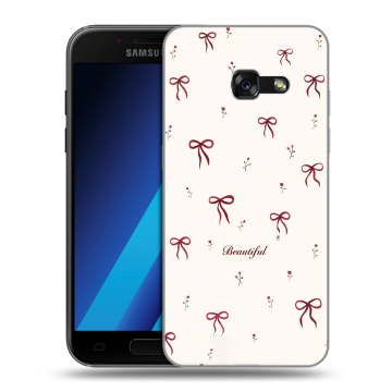 Силиконовый чехол на Samsung Galaxy A7 (2017) с принтом для девочек