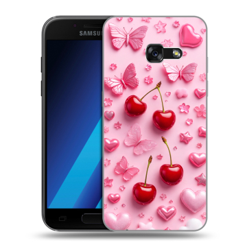 Силиконовый чехол на Samsung Galaxy A7 (2017) с принтом для девочек Силиконовый чехол на Samsung Galaxy A7 (2017) с принтом для девочек