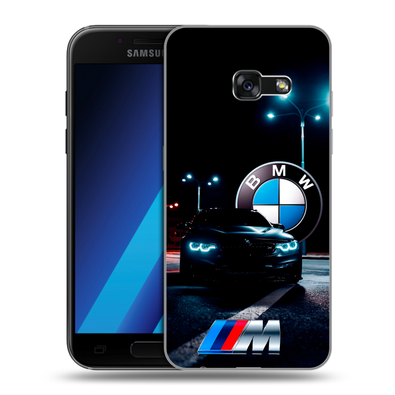 Силиконовый чехол на Samsung Galaxy A7 (2017) с принтом БМВ BMW Силиконовый чехол на Samsung Galaxy A7 (2017) с принтом БМВ BMW