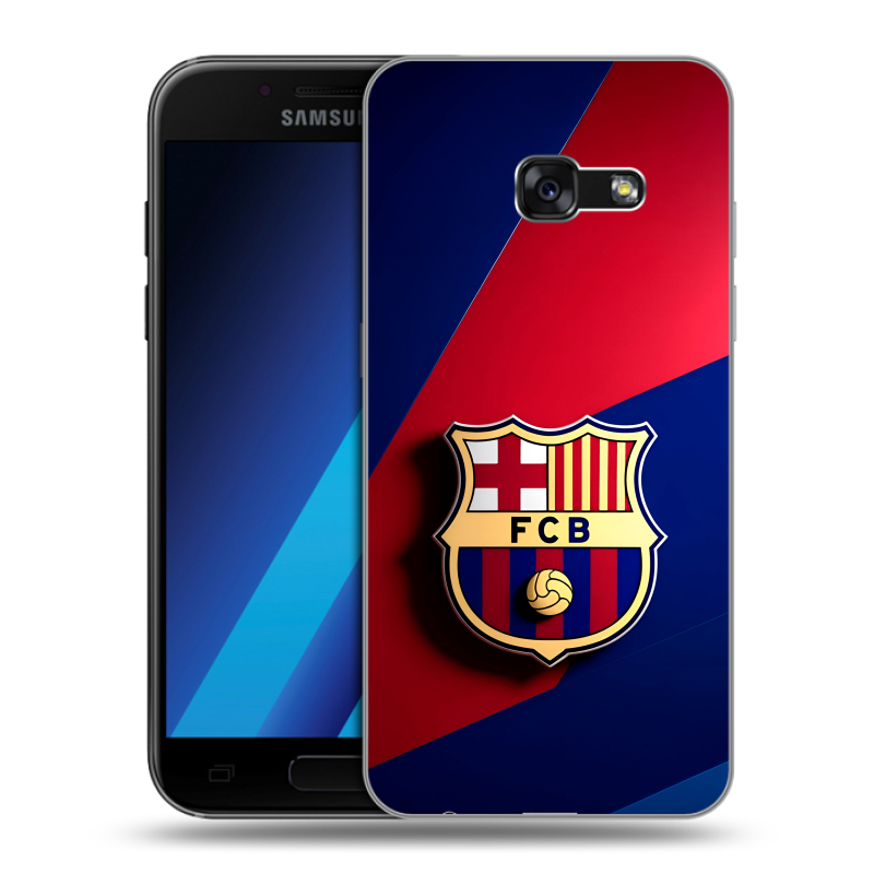 Силиконовый чехол на Samsung Galaxy A7 (2017) с принтом Барселона Barcelona Силиконовый чехол на Samsung Galaxy A7 (2017) с принтом Барселона Barcelona