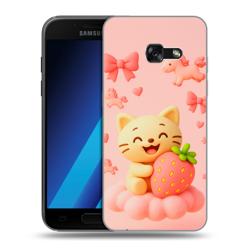 Силиконовый чехол на Samsung Galaxy A7 (2017) с принтом для девочек Силиконовый чехол на Samsung Galaxy A7 (2017) с принтом для девочек