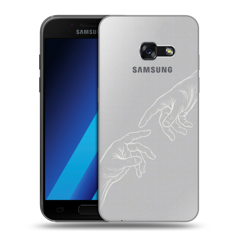 Силиконовый чехол на Samsung Galaxy A7 (2017) с принтом Сотворение мира Силиконовый чехол на Samsung Galaxy A7 (2017) с принтом Сотворение мира