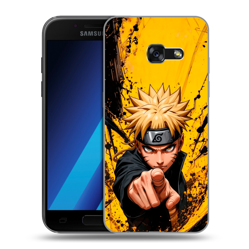 Силиконовый чехол на Samsung Galaxy A7 (2017) с принтом Naruto Наруто Силиконовый чехол на Samsung Galaxy A7 (2017) с принтом Naruto Наруто