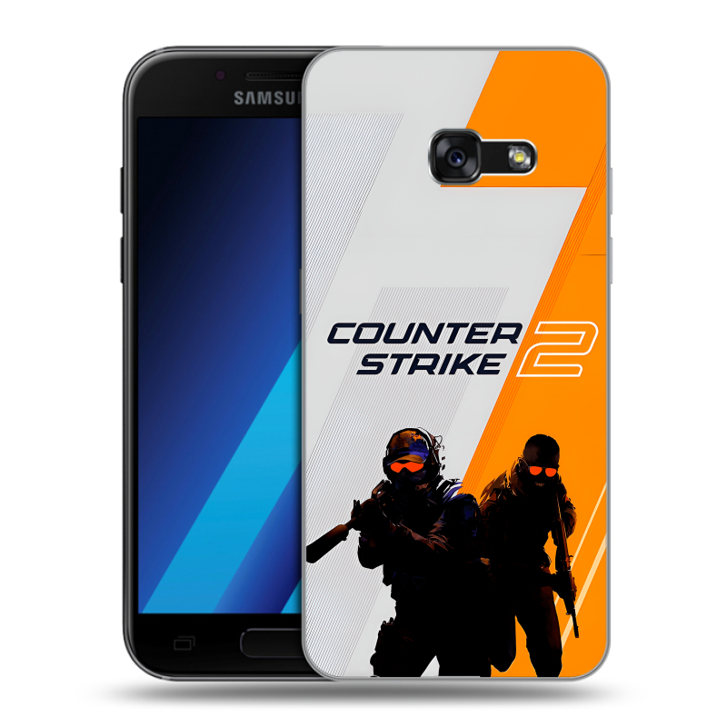 Силиконовый чехол на Samsung Galaxy A7 (2017) с принтом Counter Strike Силиконовый чехол на Samsung Galaxy A7 (2017) с принтом Counter Strike