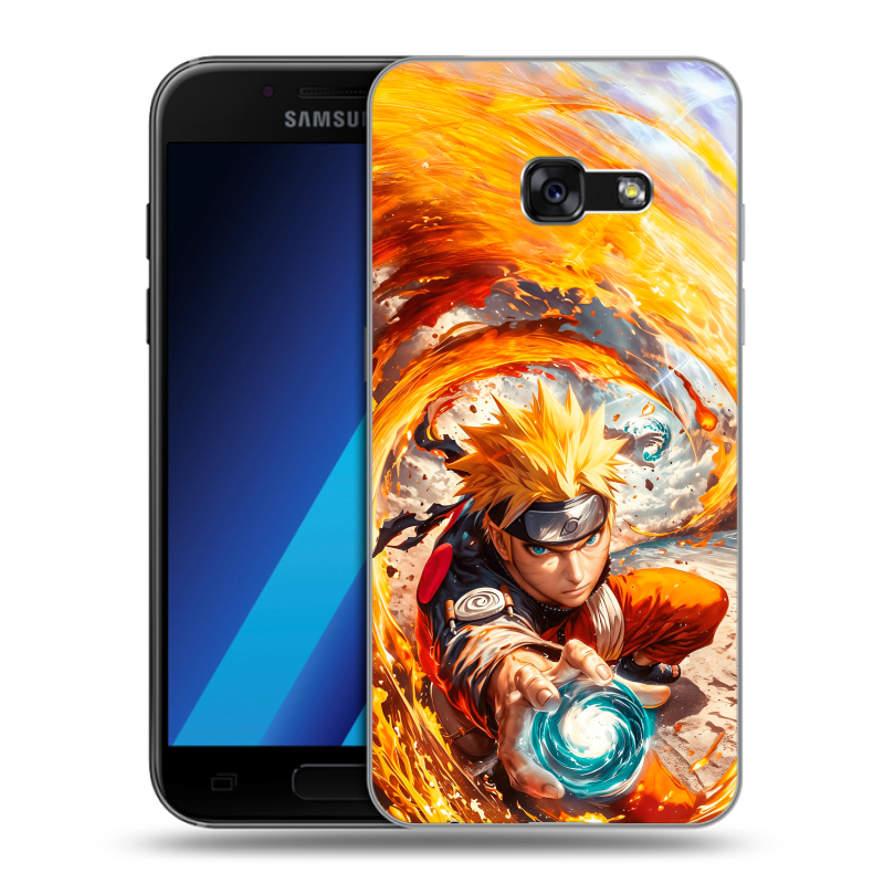 Силиконовый чехол на Samsung Galaxy A7 (2017) с принтом Аниме Наруто Naruto Силиконовый чехол на Samsung Galaxy A7 (2017) с принтом Аниме Наруто Naruto