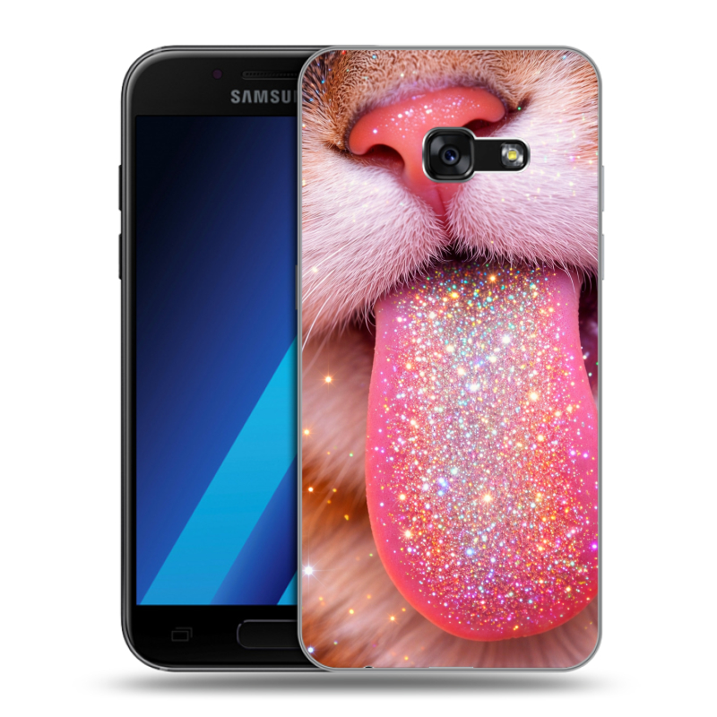 Силиконовый чехол на Samsung Galaxy A7 (2017) с принтом для девочек Силиконовый чехол на Samsung Galaxy A7 (2017) с принтом для девочек
