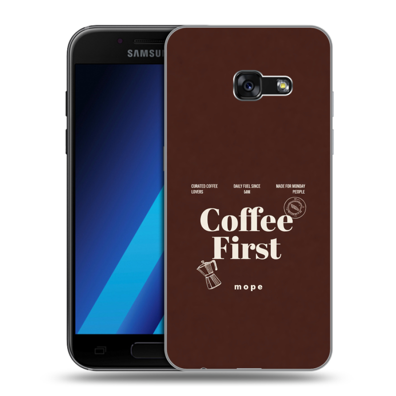 Силиконовый чехол на Samsung Galaxy A7 (2017) с принтом женский Силиконовый чехол на Samsung Galaxy A7 (2017) с принтом женский