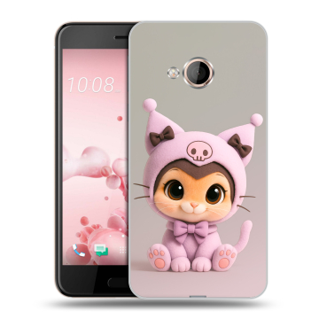 Пластиковый чехол на HTC U Play с принтом Куроми Kuromi Пластиковый чехол на HTC U Play с принтом Куроми Kuromi