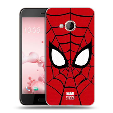 Пластиковый чехол на HTC U Play с принтом человек паук spiderman Пластиковый чехол на HTC U Play с принтом человек паук spiderman