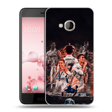 Пластиковый чехол на HTC U Play с принтом Реал Роналдо Real Ronaldo Пластиковый чехол на HTC U Play с принтом Реал Роналдо Real Ronaldo