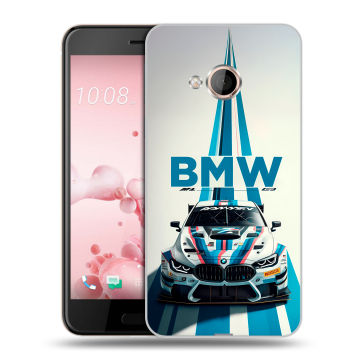 Пластиковый чехол на HTC U Play с принтом БМВ BMW Пластиковый чехол на HTC U Play с принтом БМВ BMW
