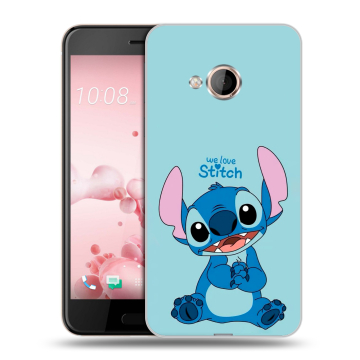 Пластиковый чехол на HTC U Play с принтом Лило и Стич Пластиковый чехол на HTC U Play с принтом Лило и Стич
