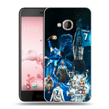 Пластиковый чехол на HTC U Play с принтом Реал Роналдо Пластиковый чехол на HTC U Play с принтом Реал Роналдо