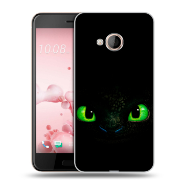 Пластиковый чехол на HTC U Play с принтом Как приручить дракона Пластиковый чехол на HTC U Play с принтом Как приручить дракона