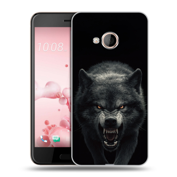 Пластиковый чехол на HTC U Play с принтом Волк Пластиковый чехол на HTC U Play с принтом Волк